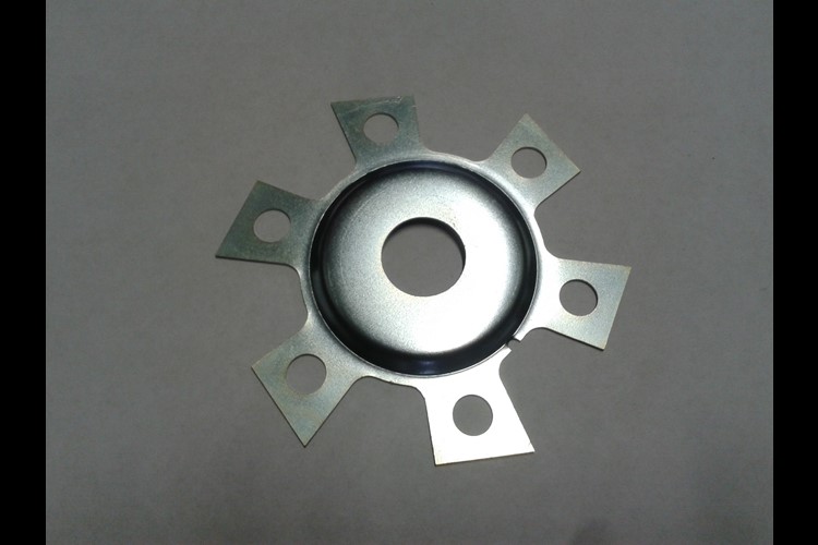 Lock plate for crankshaft front bearing (star)
