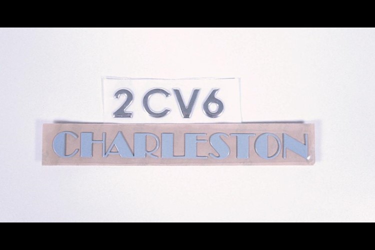 EMBLEEM 2CV6 CHARLESTON