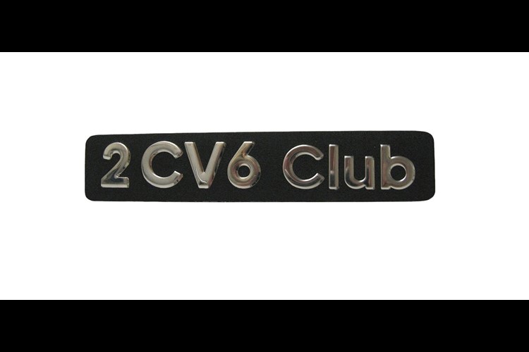 Emblem 2CV6 Club