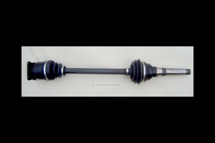 Drive shaft complete left (Right threaded) BL double homokin