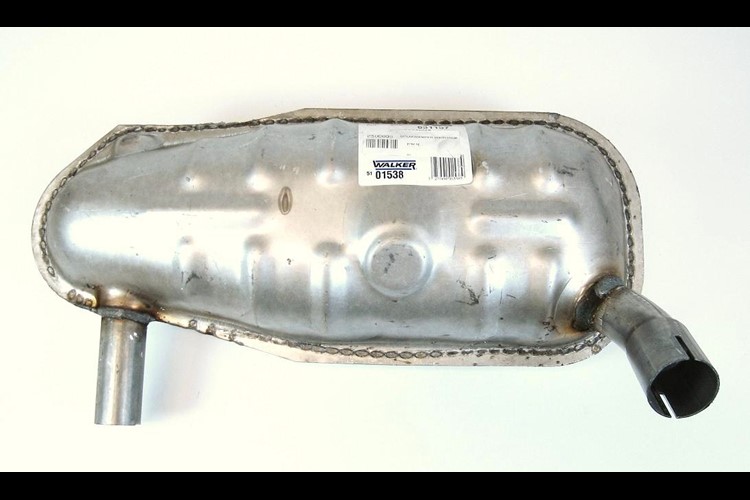 EXHAUST SILENCER FRONT 01538