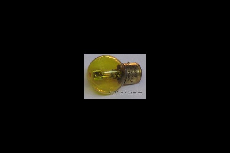 Ampoule de phare, douille d'origine 6V 36/45 W, jaune
