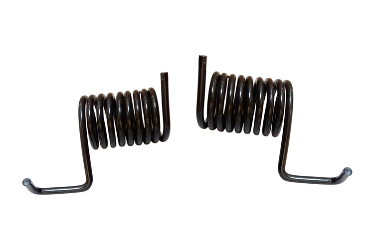Set springs pedal return for brake and clutch