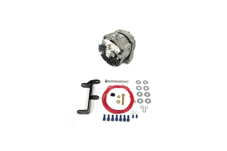 Set alternator 6 volt without regulator, cable and necessary