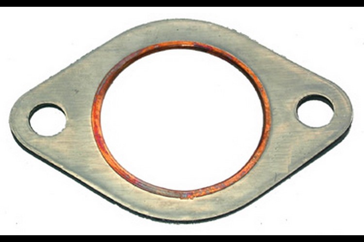Gasket for exhaust flange copper oval
