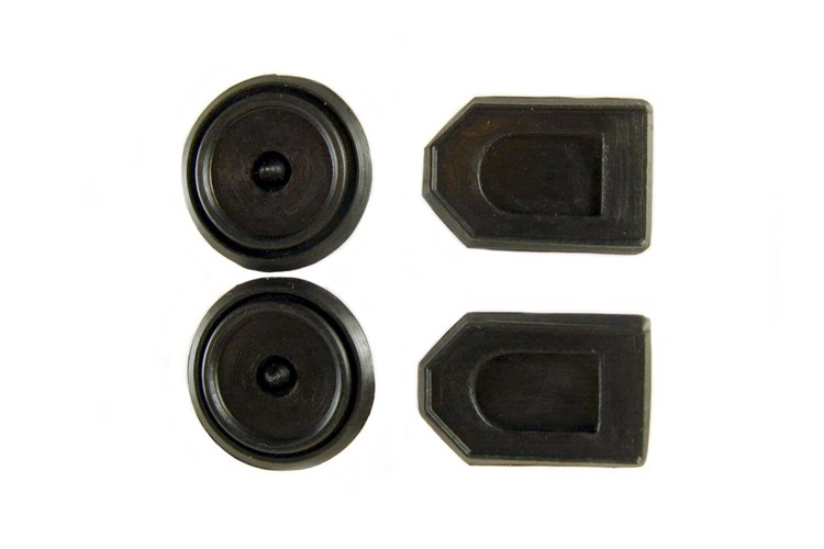 Rubber washer with shoulder fixing female hinge 4 pcs.